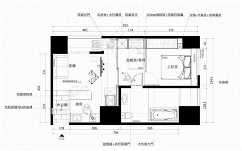 现代风格三室两厅72平米房子装修效果图-密云绿港-业之峰装饰北京分公司