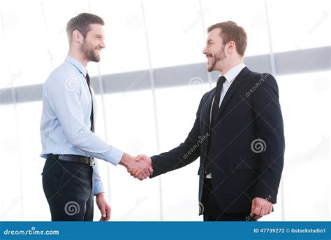 Sealing a deal. stock photo. Image of cheerful, deal - 47739272