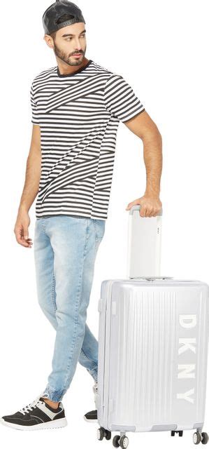 DKNY Blaze HS Check-in Suitcase 4 Wheels - 27 inch Silver - Price in ...