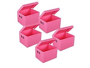 Corpac Pack of 5 Multipurpose Durable Plastic Storage Box 16 X 12 X 11 ...