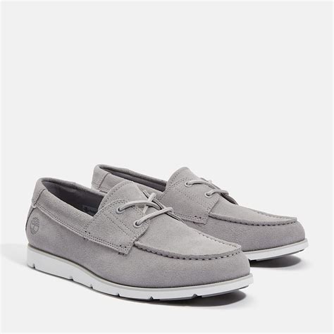 Grafton Bay Lace-Up Shoe for Men in Light Grey