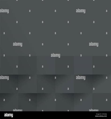 Abstract black background, web template, squares with shadow - Vector ...