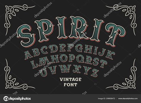 Vintage Decorative Fonts