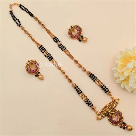 Antique Layer Mangalsutra – Aadai Alangaram