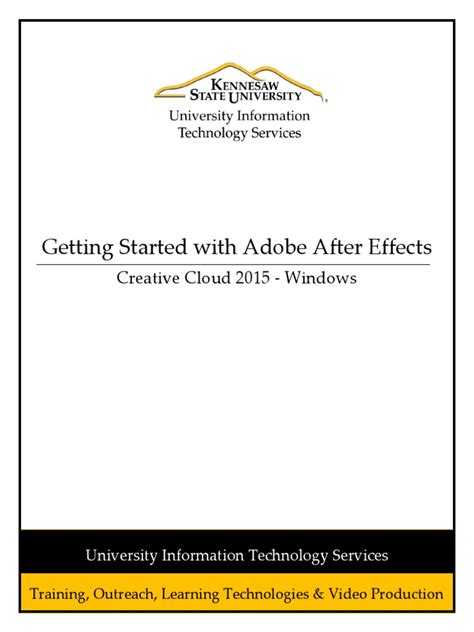 Image result for After Effects Tutorial PDF Download