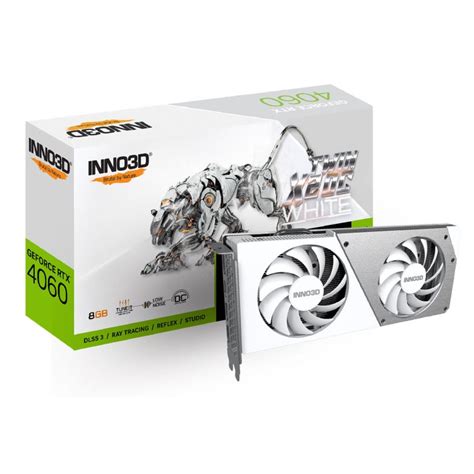 INNO3D GEFORCE RTX 4060 TI TWIN X2 OC WHITE 8GB GDDR6 - Zexron ...