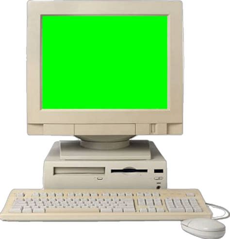 Computer with Green Screen Collectible 的图像结果