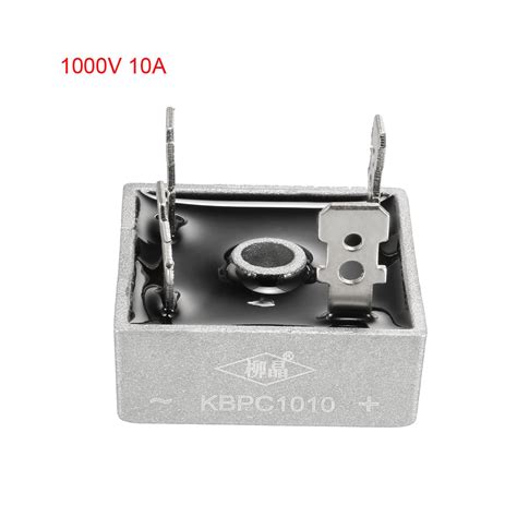 Unique Bargains KBPC1010 1000V 10A Single Phase Bridge Rectifiers India ...