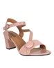 Buy Pink Heeled Sandals for Women by Flat n Heels Online | Ajio.com