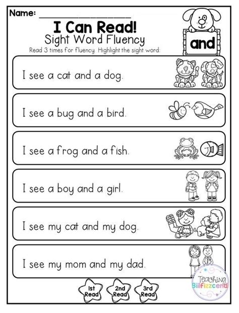1st Grade Reading Comprehension Worksheets Printable PDF | Worksheet Hero