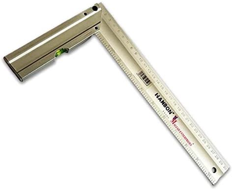 Malfah L Square Ruler Aluminum Alloy Carpenter L Shape Angle Square ...