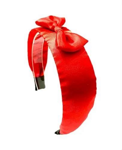 Kids Hair Bands - Satin Silk Bow Hair Band Manufacturer from New Delhi