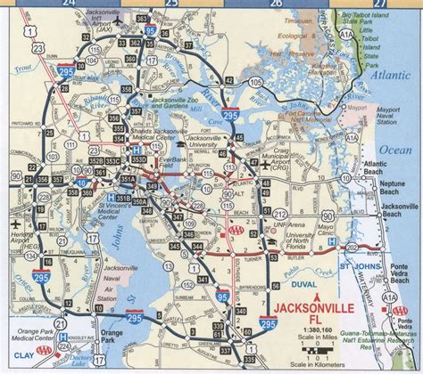Jacksonville Fl Zip Code Map Printable at Julia Bowman blog