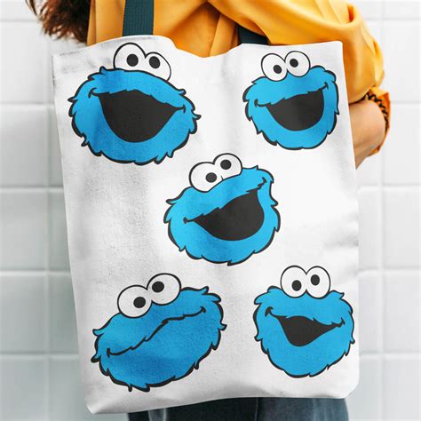 Cookie Monster Face SVG – MasterBundles