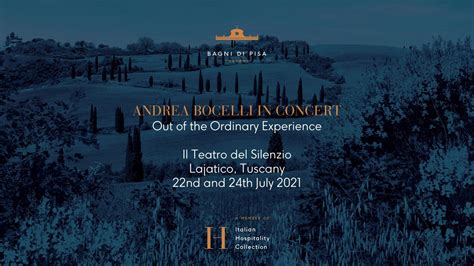 Andrea Bocelli in Concert 2020 by Italian Hospitality Collection - Issuu