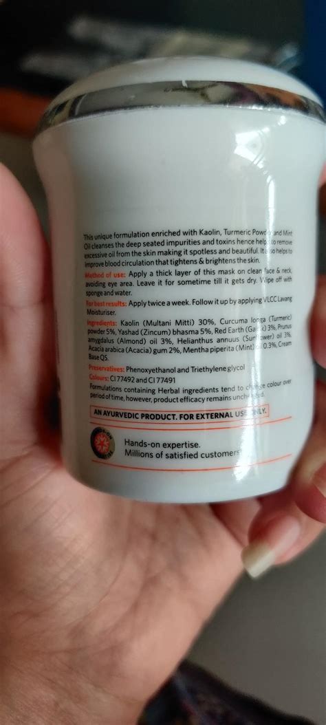 VLCC Skin Defense Mud Face Pack - 70g | Healing & Rejuvenating Mask ...