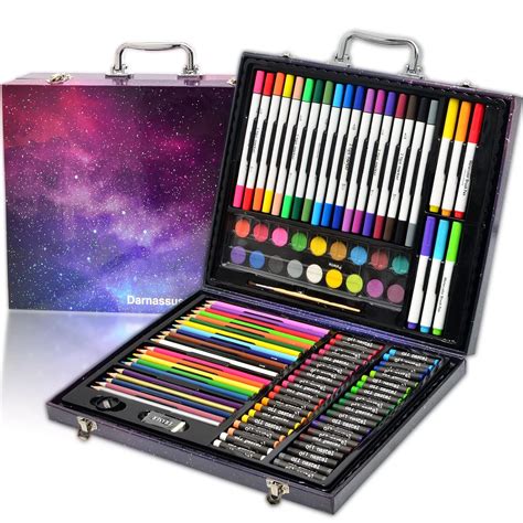 Darnassus 132-Piece Art Set, Deluxe Professional Color Set, Creating ...