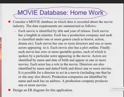 Image result for Movie Database Assignment