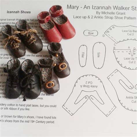 Image result for Doll Shoe Pattern