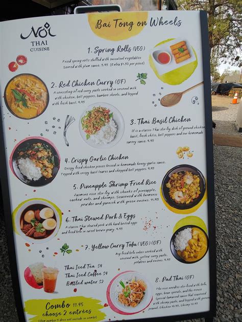 Menu at The Bite Tumalo restaurant, Bend