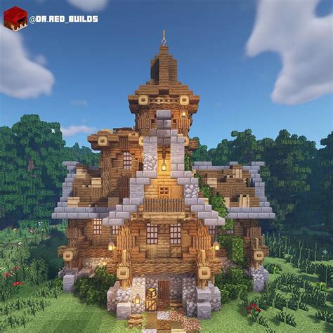 Image result for Minecraft How to Build a Medieval House Tutorial