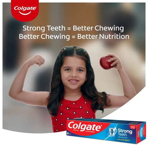 Buy Colgate Strong Teeth Anticavity Toothpaste, 1 Kit (200gm + 100gm ...