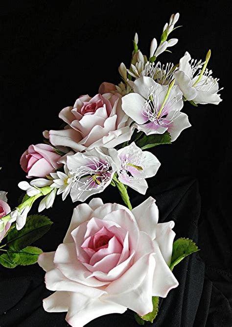 Image result for Gumpaste Flowers