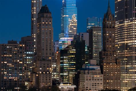 City Building At Night