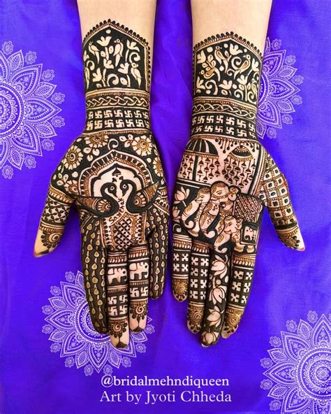 45+ Remarkable Peacock Mehndi Designs for the Brides of Today
