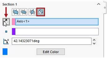SolidWorks Section ViewModel 的图像结果