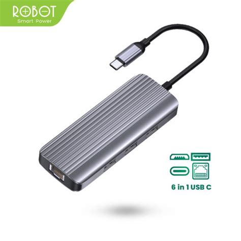 Jual USB HUB Type C Robot HT560 Ethernet HDMI Multiport Converter ...