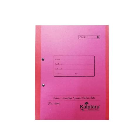 Special Cobra File – Bansal Stationers