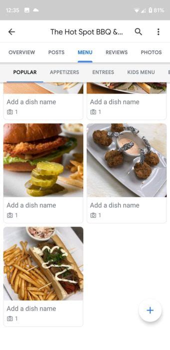 Image result for Google Maps Menu
