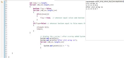 Merge Array 的图像结果