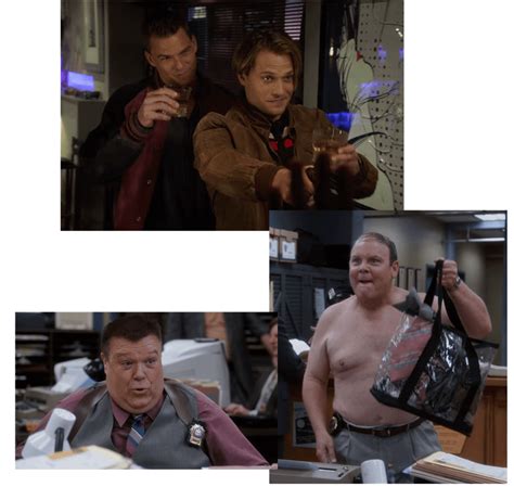 On the top is Hitchcock and Scully in 1986. On the bottom is Hitchcock ...