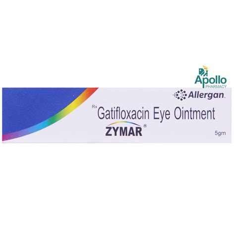 Zymar Eye Ointment 5 gm Price, Uses, Side Effects, Composition - Apollo ...