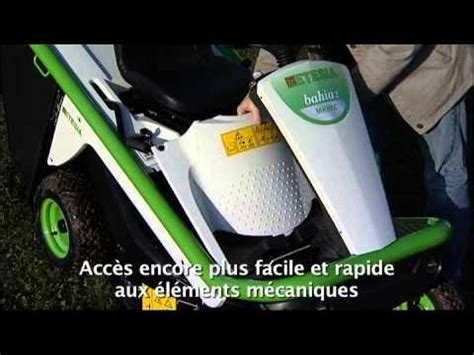 Trattorino Etesia Bahia elettrico   YouTube