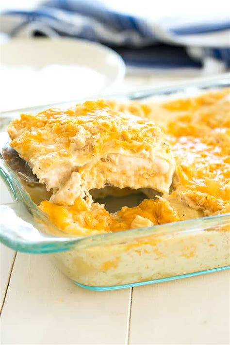 White Chicken Lasagna Recipe   Kitchen Gidget