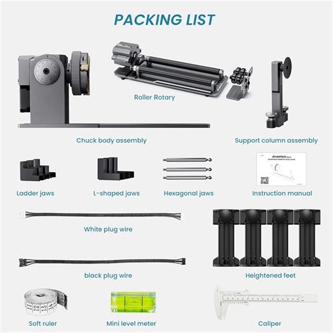 Image result for Atomstack Maker Rotary Chuck Plug