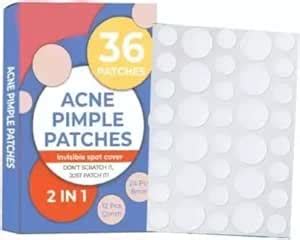 avyaan Acne Pimple Patch, Hypoallergenic - Invisible Facial Stickers ...