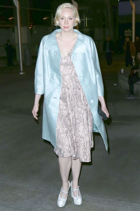 Gwendoline Christie - Out for a Movie Night at the Arclight Hollywood ...