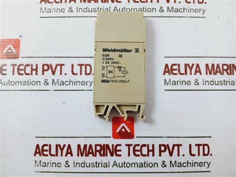 Weidmuller Rk/S-230A-f Relay Coupler 230V Ac Ra A1 809248 06 – Aeliya ...