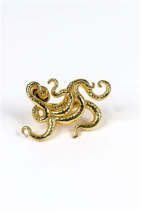 Octopus Brooch – Milk&Whisky