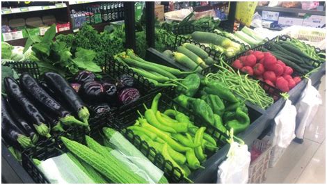 简约新鲜水果店开业蔬菜新店开张超市促销展板海报设计图片下载 - 觅知网