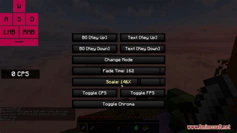 Keystrok Mod 1.17.1 的图像结果