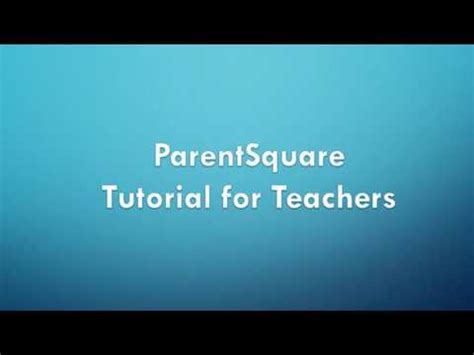 Parentsquare Tutorial for Teachers 的图像结果