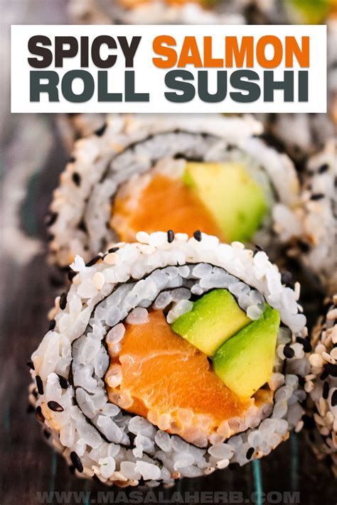 Spicy Salmon Sushi Recipe
