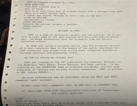 Image result for Zork Game Python Code