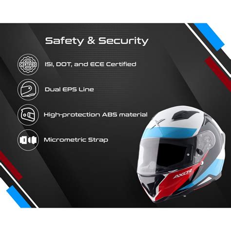 Axor Hunter Turbo ISI ECE and DOT Certified Gloss Finish Full Face ...