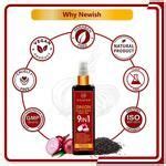 Buy Newish Hair Oil - With Onion, For Hair Growth, Anti Hairfall ...